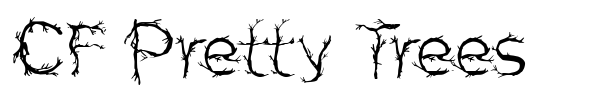 Fonte CF Pretty Trees