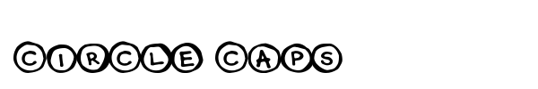 Fonte Circle Caps