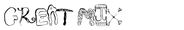 Great Mix font preview