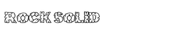 Fonte Rock Solid