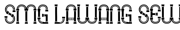 SMG Lawang Sewu font preview