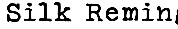 Fonte Silk Remington
