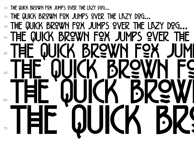 Belladona font waterfall