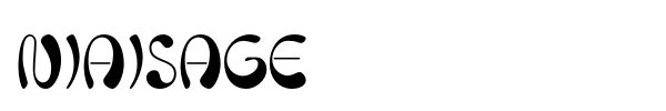 Niaisage font preview
