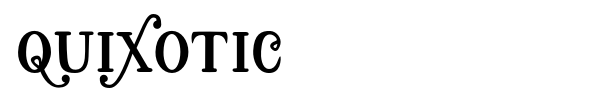 Fonte Quixotic