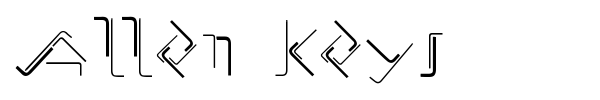 Fonte Allen Keys