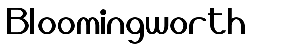 Fonte Bloomingworth