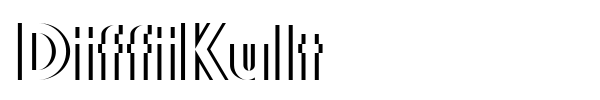 Fonte DiffiKult