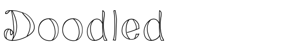 Fonte Doodled