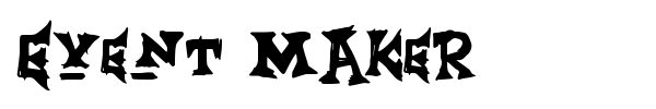 Fonte Event Maker