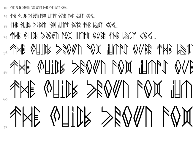 Newhork font waterfall