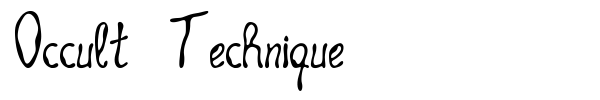 Fonte Occult Technique