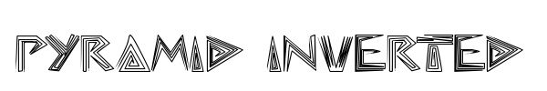 Fonte Pyramid Inverted
