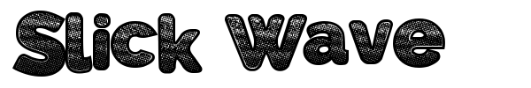 Fonte Slick Wave