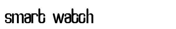Fonte Smart Watch