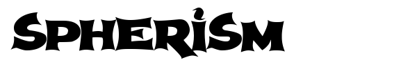 Fonte Spherism
