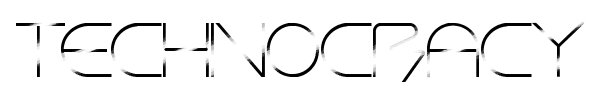 Technocracy font preview