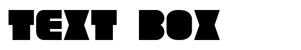 Fonte Text Box