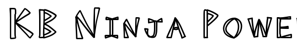 Fonte KB Ninja Power