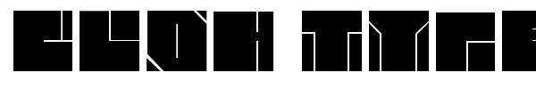Fonte Blok Typeface