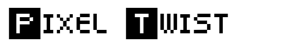 Pixel Twist font preview