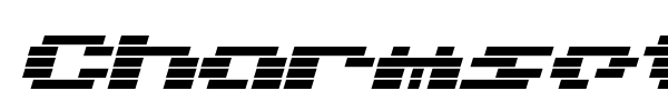 Charmset font preview