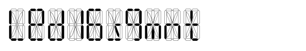 Led16sgmnt font preview