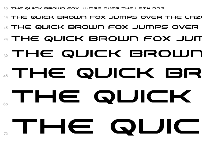 Antietam font waterfall