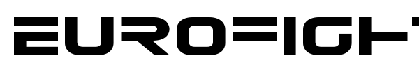 Eurofighter font preview