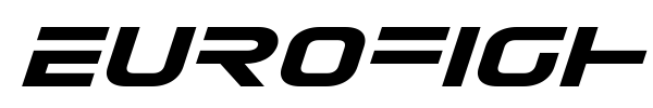Eurofighter font preview
