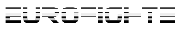 Eurofighter font preview