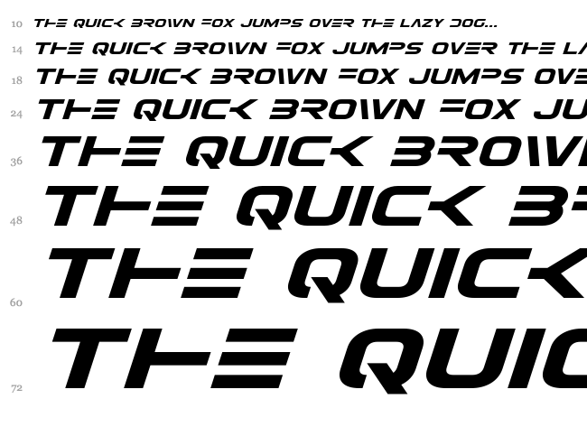 Eurofighter font waterfall