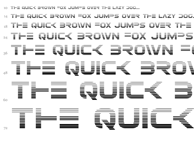 Eurofighter font waterfall