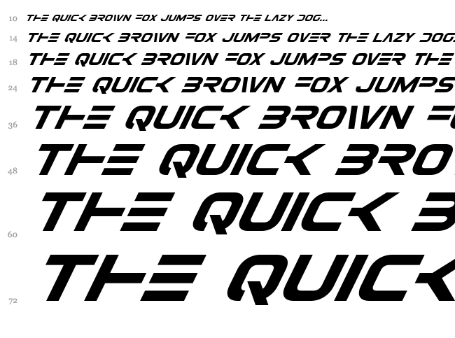Eurofighter font waterfall