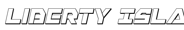 Liberty Island font preview