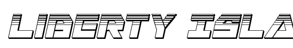 Liberty Island font preview
