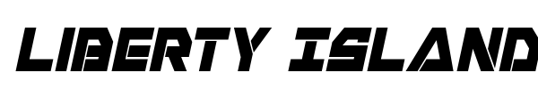 Liberty Island font preview