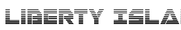 Liberty Island font preview