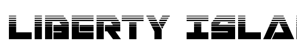 Liberty Island font preview