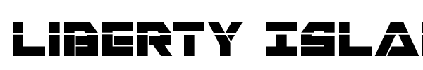Liberty Island font preview
