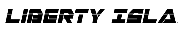 Liberty Island font preview