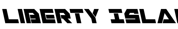 Liberty Island font preview