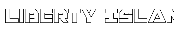 Liberty Island font preview
