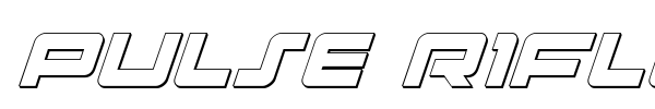 Pulse Rifle font preview
