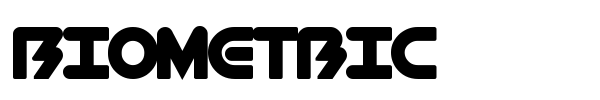 BioMetric font preview