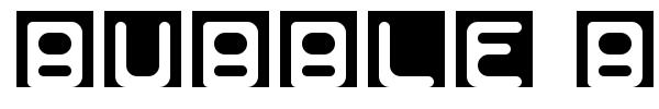 Fonte Bubble Border