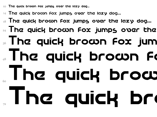 Cupertino font waterfall