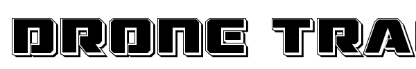 Drone Tracker font preview