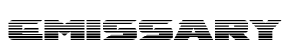 Emissary font preview
