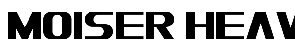 Fonte Moiser Heavy